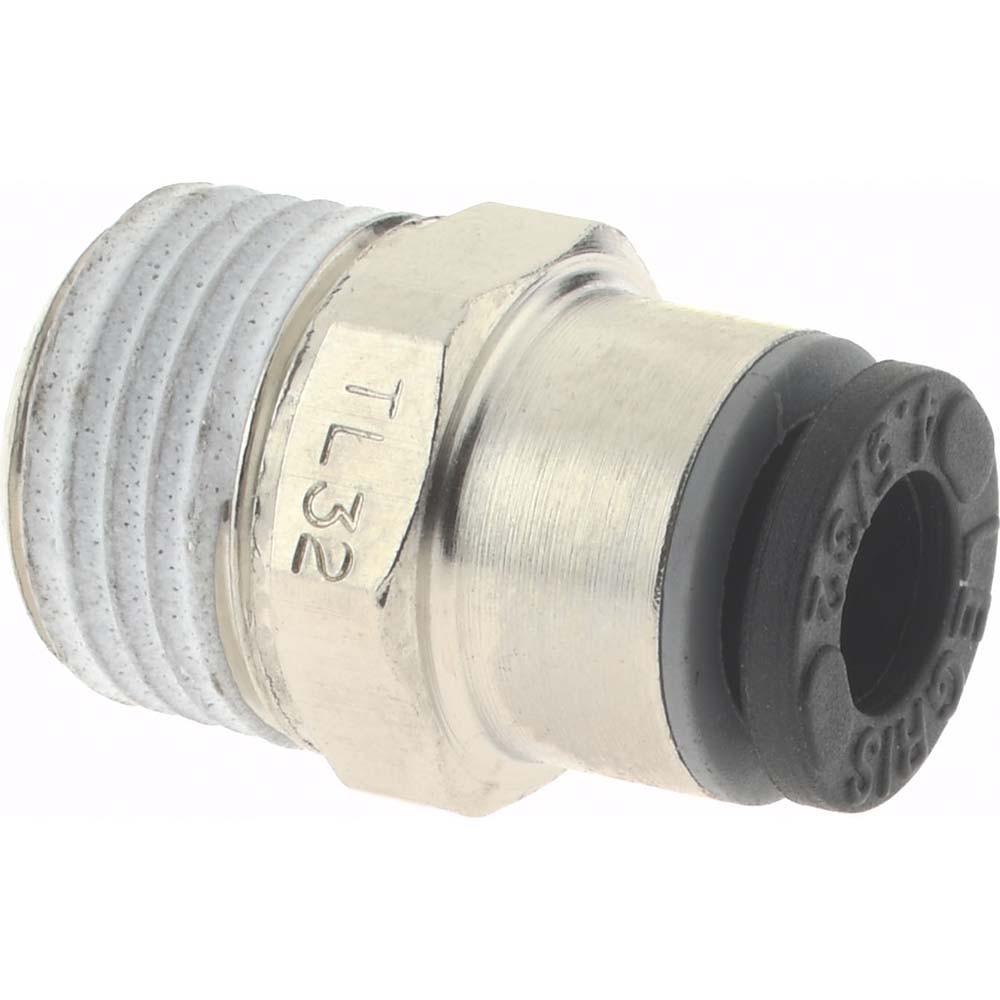 Legris Push-to-Connect Tube x Male BSPT Fitting: Connector, BSPT, 5/16" OD - 3175 08 13