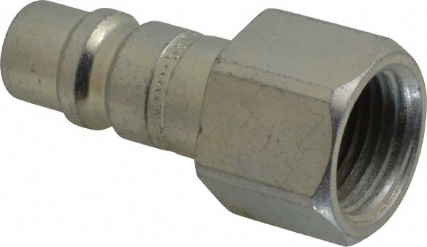 CEJN Pneumatic Hose Coupling: 1/2" Thread, 1/2" Body Dia, Industrial Interchange - 10 550 5405