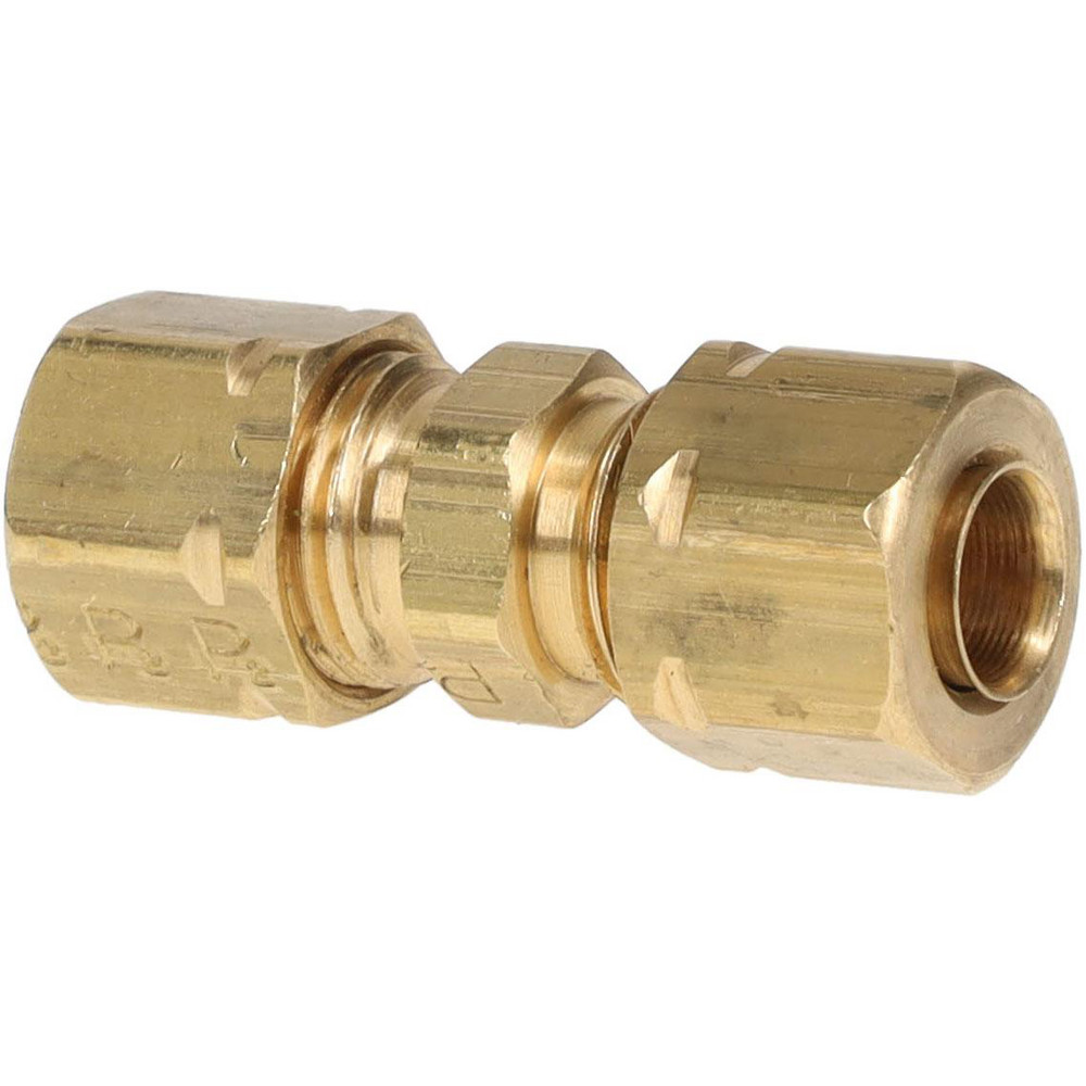 Legris Compression Tube Union: 6 mm Tube OD, Compression x Compression - 0106 06 00