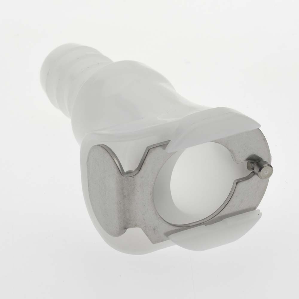 CPC Colder Products 1/4" Nominal Flow, 3/8" ID, Female, Inline Hose Barb-Female Socket - PLC17006