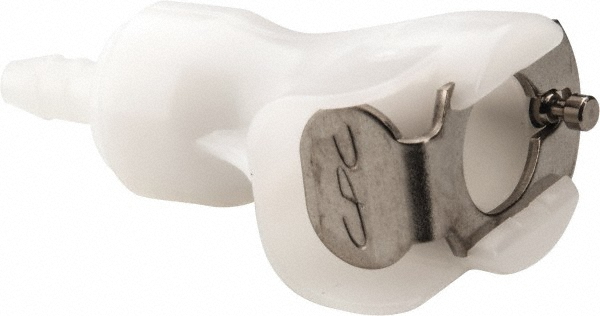 CPC Colder Products 1/4" Nominal Flow, 3/8" ID, Female, Inline Hose Barb-Female Socket - PLC17006