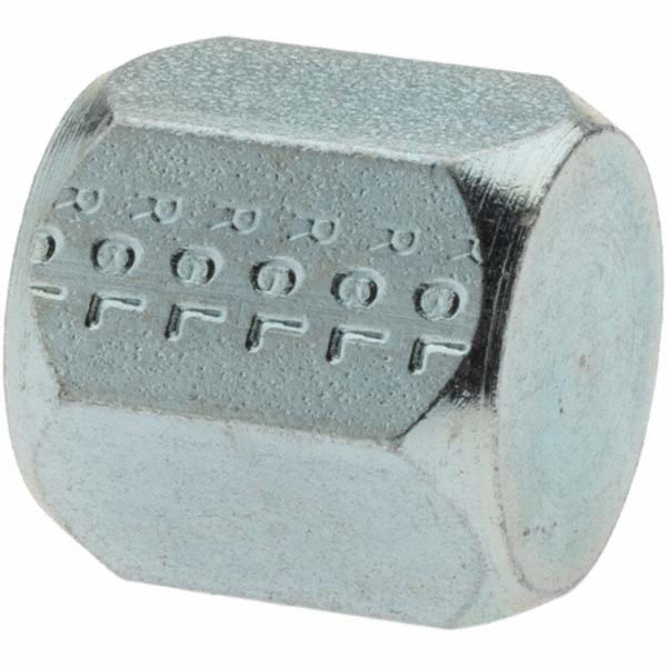 Brennan Steel Flared Tube Cap: 1" OD, 1-5/16-12 Thread, 37 deg Flared Angle - 10448