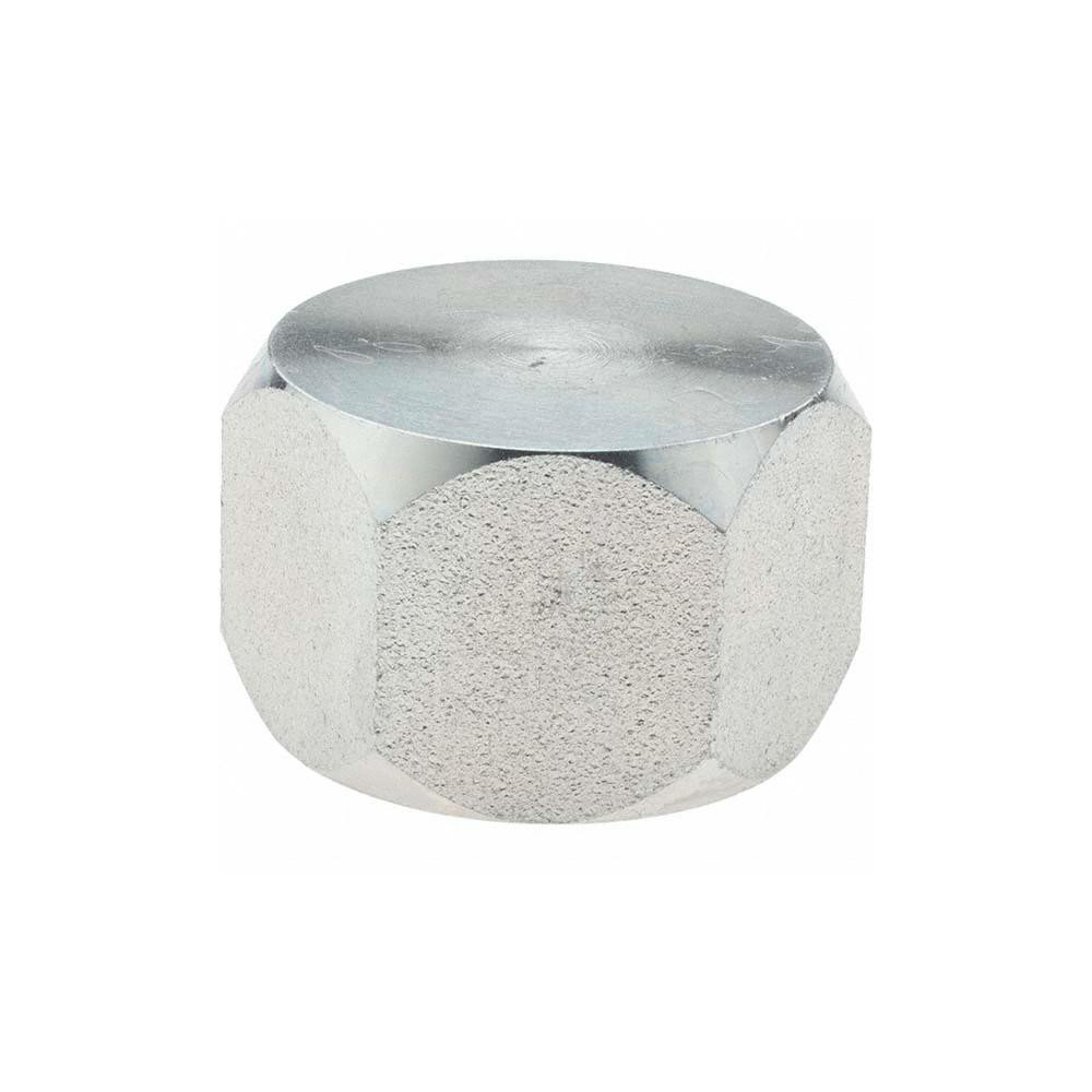 Brennan Steel Flared Tube Cap: 1" OD, 1-5/16-12 Thread, 37 deg Flared Angle - 10448