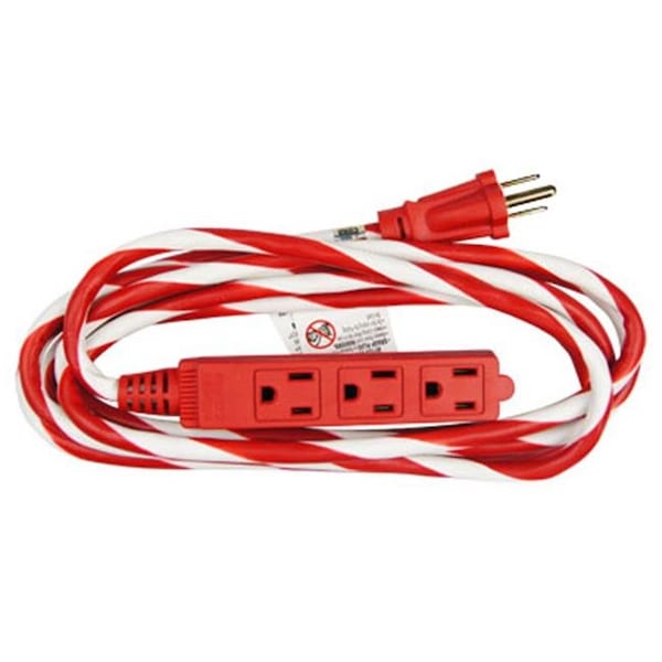 Virtual Extension Cord, Indoor/Outdoor, 3 Outlets, 10 ft - VI565593