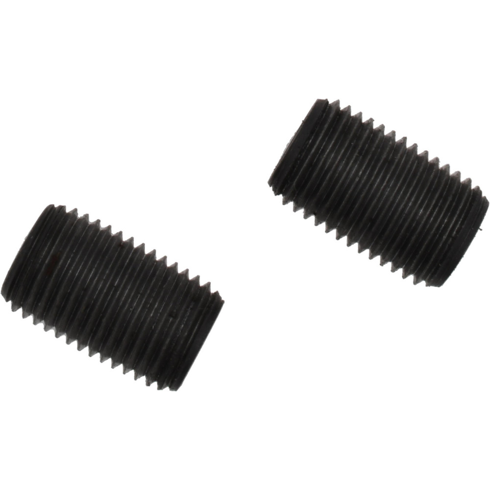 Value Collection Black Pipe Nipple: 1/4" Dia x 3/4" Long, Schedule 80 - XNB02001