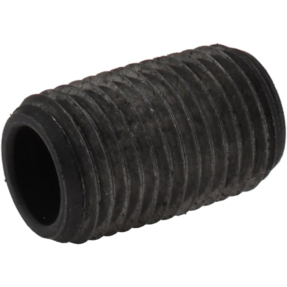 Value Collection Black Pipe Nipple: 1/4" Dia x 3/4" Long, Schedule 80 - XNB02001