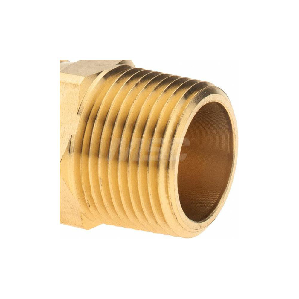 Value Collection Barbed Hose Fitting: 3/4" x 1" ID Hose, Male Connector - 2750005840