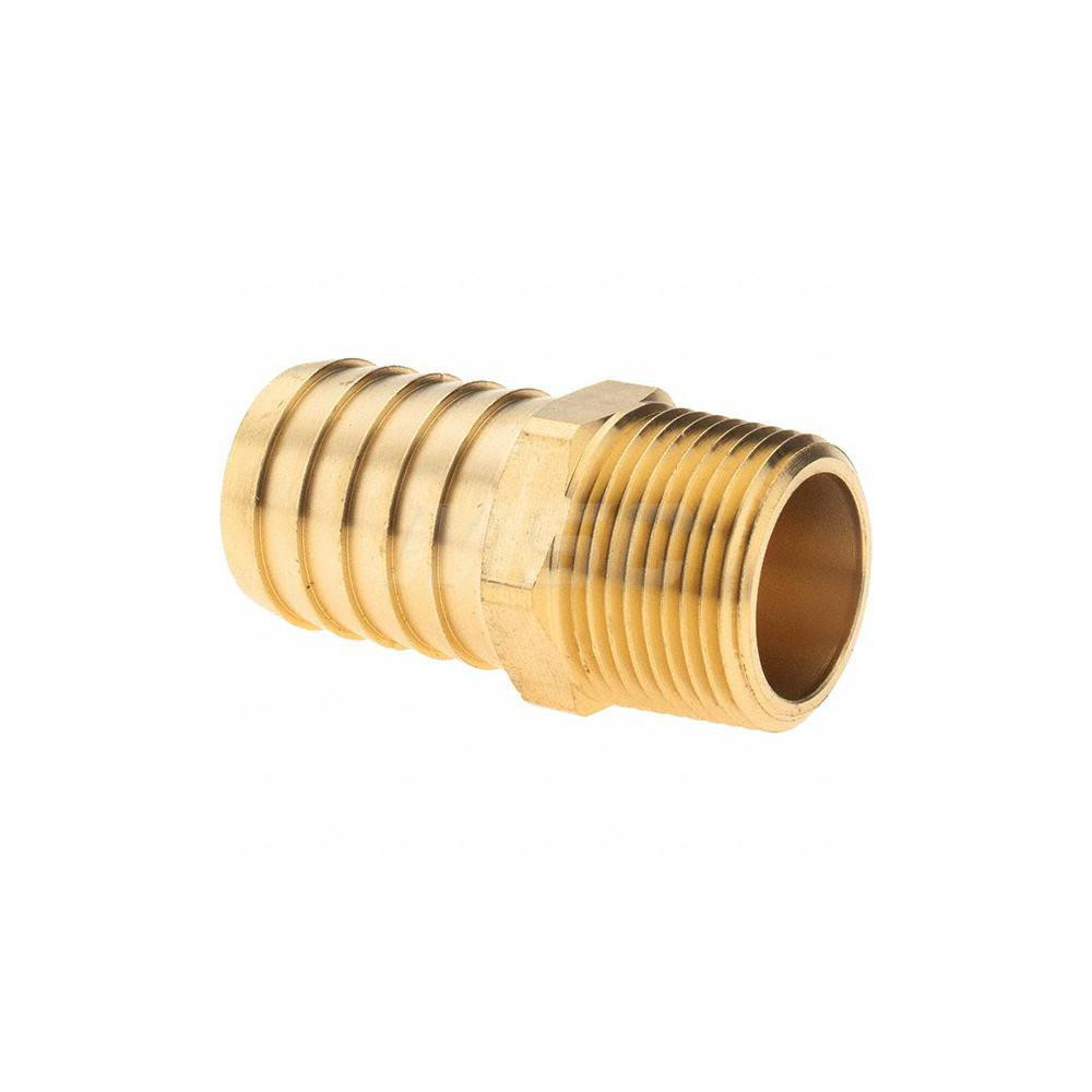 Value Collection Barbed Hose Fitting: 3/4" x 1" ID Hose, Male Connector - 2750005840