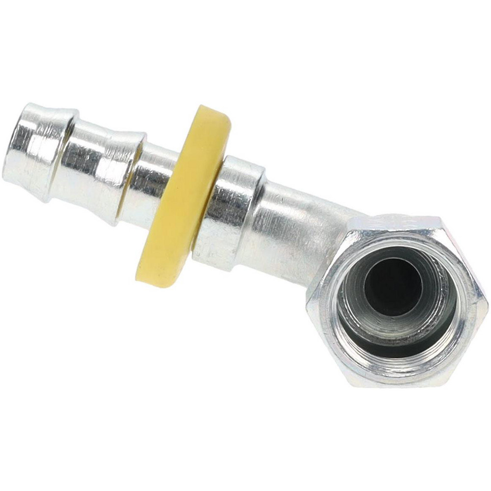 Parker Hydraulic Hose Short Drop Female JIC Swivel 90 ° Elbow: 0.375" ID, 6 mm, 9/16-18 - 13943-6-6