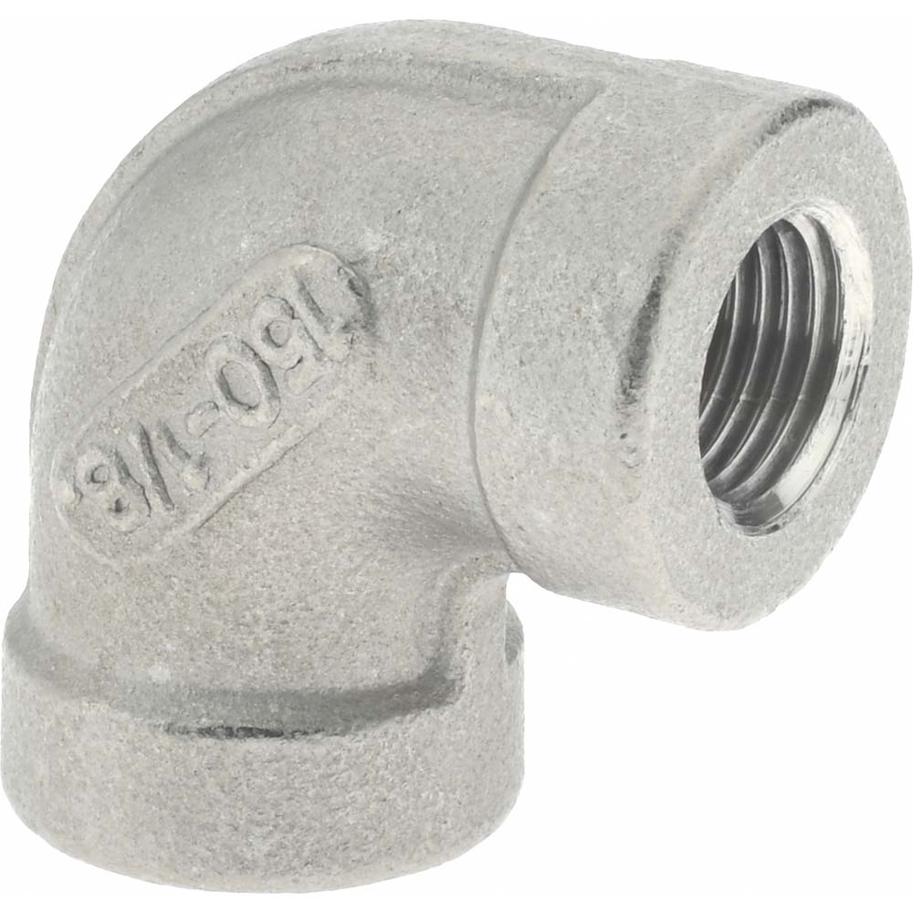 Merit Brass Pipe 45 deg Elbow: 1/8", 316 Stainless Steel - K602-02