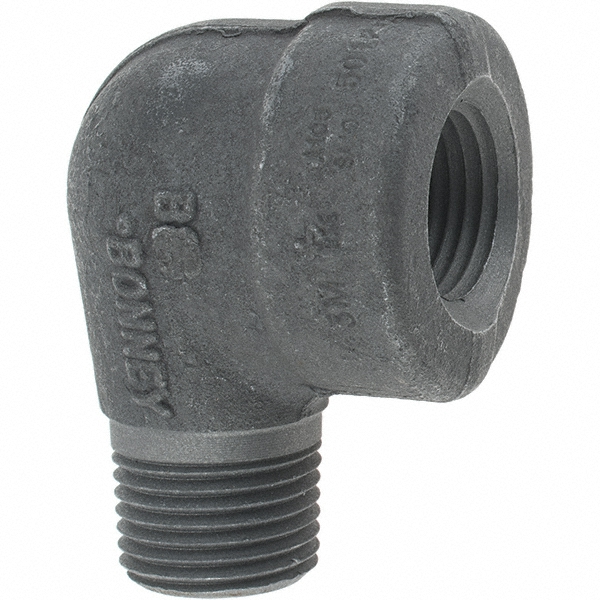 Anvil Black 90 deg Street Elbow: 1/2", Threaded - 0361109457