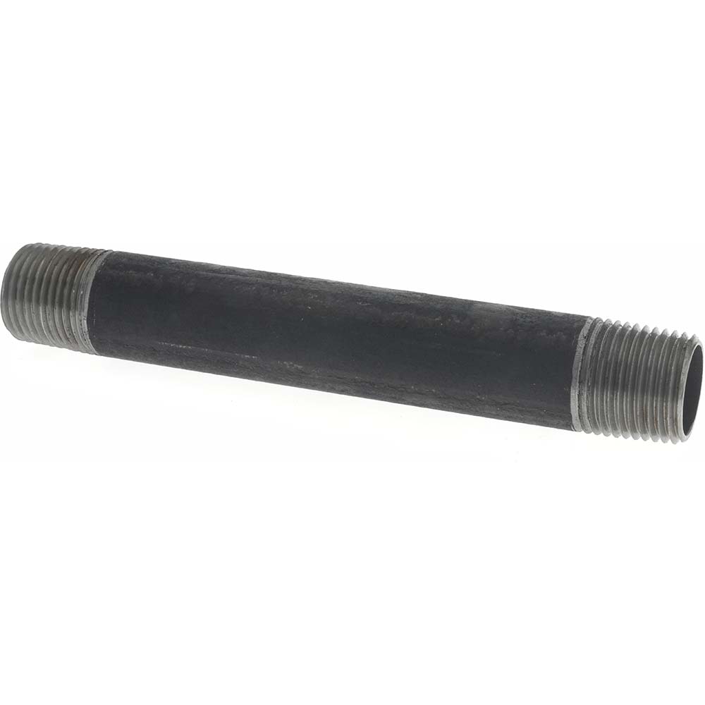 Value Collection Black Pipe Nipple: 1/2" Dia x 5-1/2" Long, Schedule 80 - 583-055XSBC