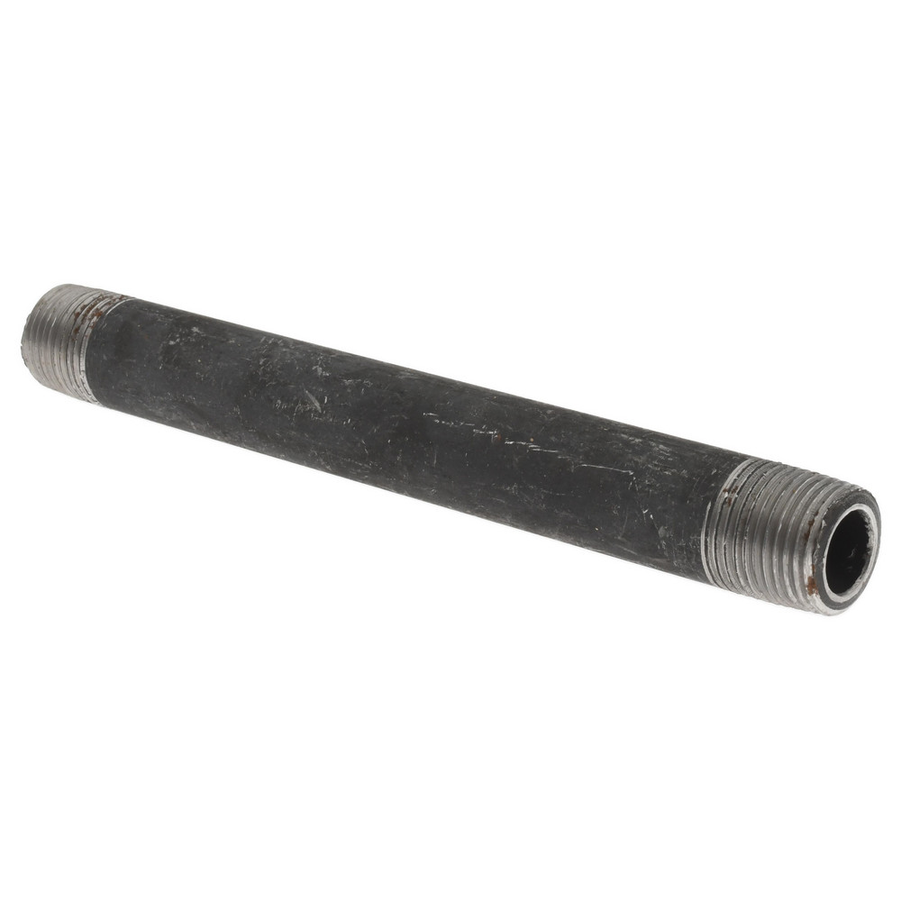 Value Collection Black Pipe Nipple: 1/2" Dia x 5-1/2" Long, Schedule 80 - 583-055XSBC