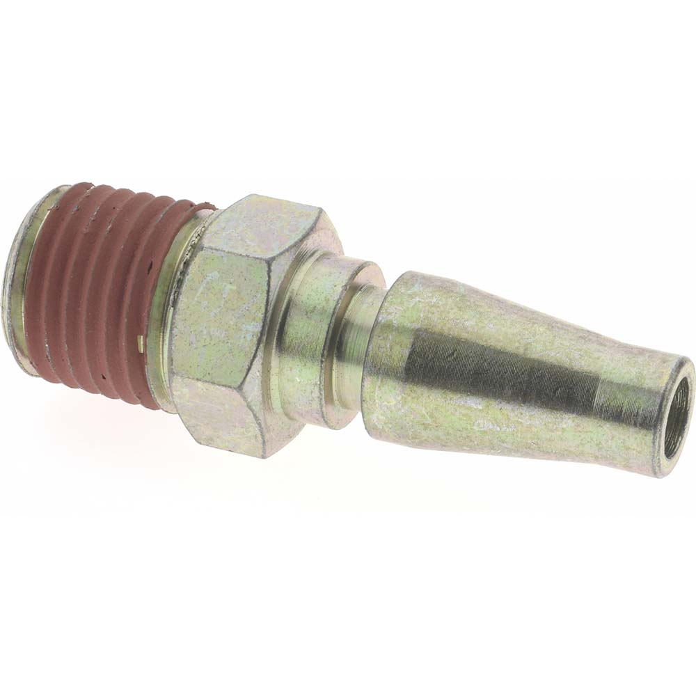 Parker Pneumatic Hose Coupling: 1/2-14, 1/2" Body Dia, Industrial Interchange - H2F