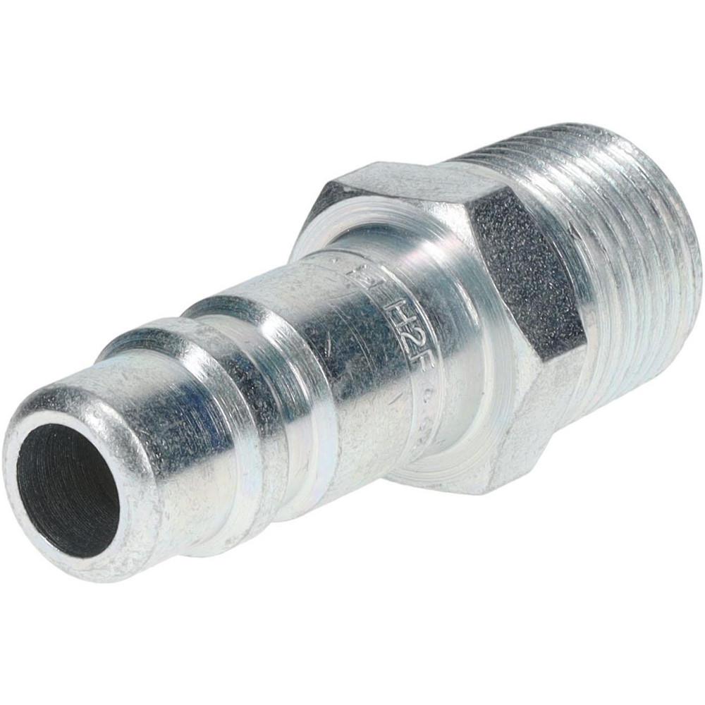 Parker Pneumatic Hose Coupling: 1/2-14, 1/2" Body Dia, Industrial Interchange - H2F