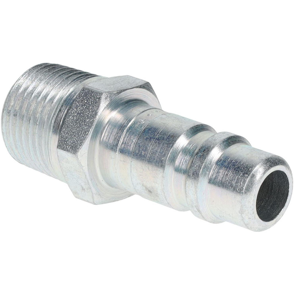 Parker Pneumatic Hose Coupling: 1/2-14, 1/2" Body Dia, Industrial Interchange - H2F