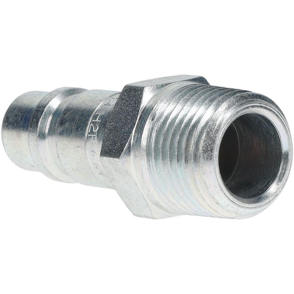 Parker Pneumatic Hose Coupling: 1/2-14, 1/2" Body Dia, Industrial Interchange - H2F