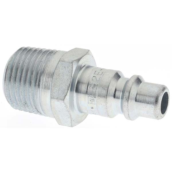 Parker Pneumatic Hose Coupling: 1/2-14, 1/2" Body Dia, Industrial Interchange - H2F