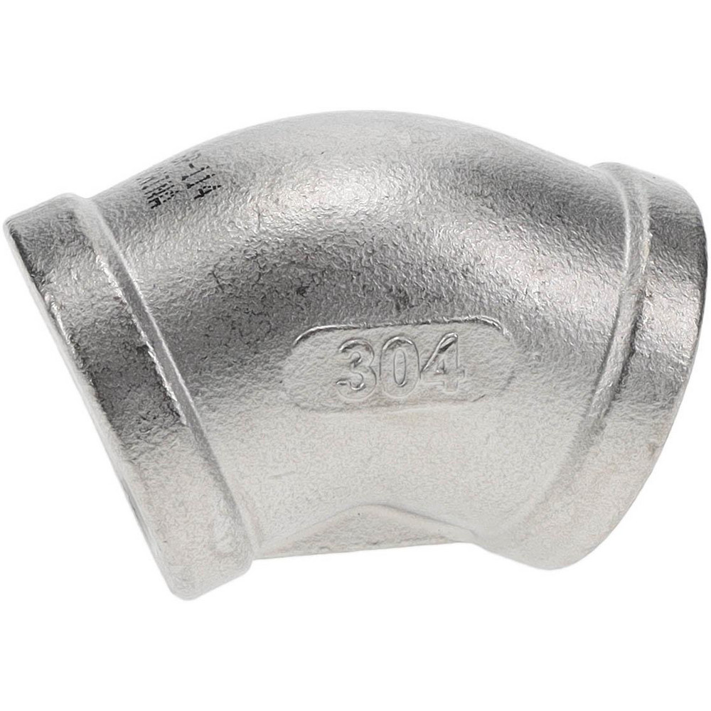 Merit Brass Pipe 45 deg Elbow: 3/4", 316 Stainless Steel - K602-12