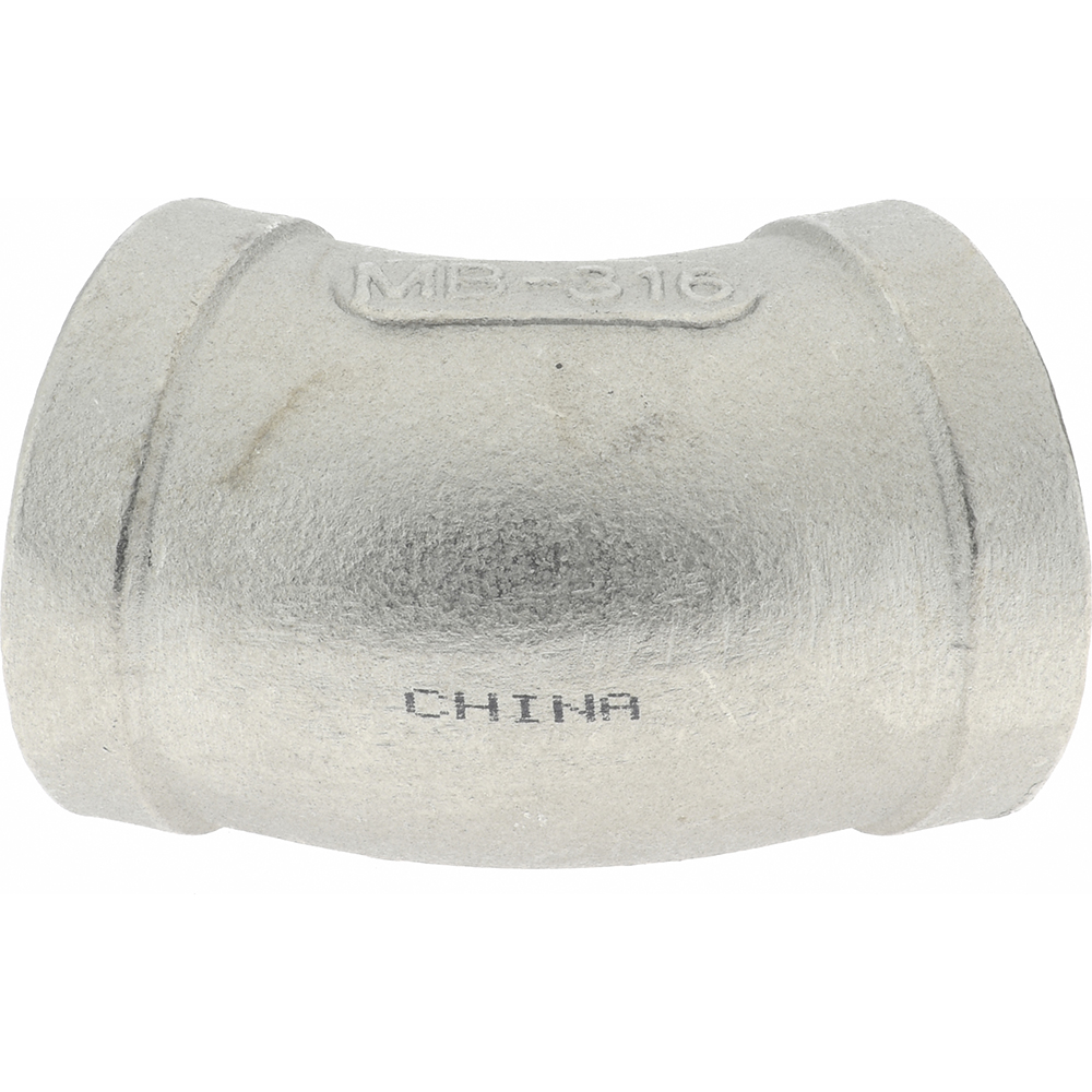Merit Brass Pipe 45 deg Elbow: 3/4", 316 Stainless Steel - K602-12