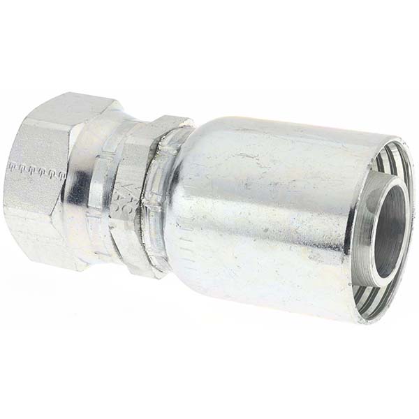 Parker Hydraulic Hose Straight Female JIC 37 ° Swivel Fitting: 1" ID, 16 mm, 1-5/16-12 - PP-00550