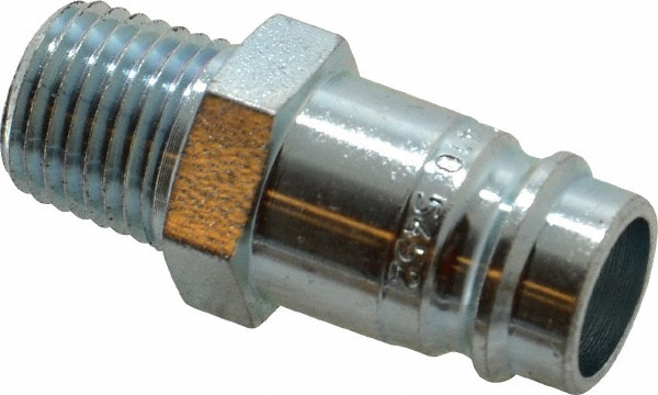CEJN Pneumatic Hose Coupling: 1/4" Thread, 3/8" Body Dia, High Flow Interchange - 10 410 5452