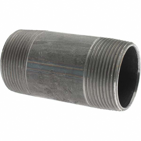 Value Collection Black Pipe Nipple: 1-1/2" Dia x 1-3/4" Long, Schedule 80 - BD-13617