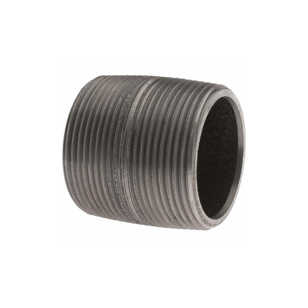 Value Collection Black Pipe Nipple: 1-1/2" Dia x 1-3/4" Long, Schedule 80 - BD-13617