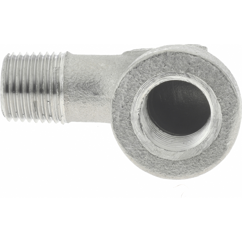 Merit Brass Pipe 90 deg Street Elbow: 1/8", 316 Stainless Steel - K603-02