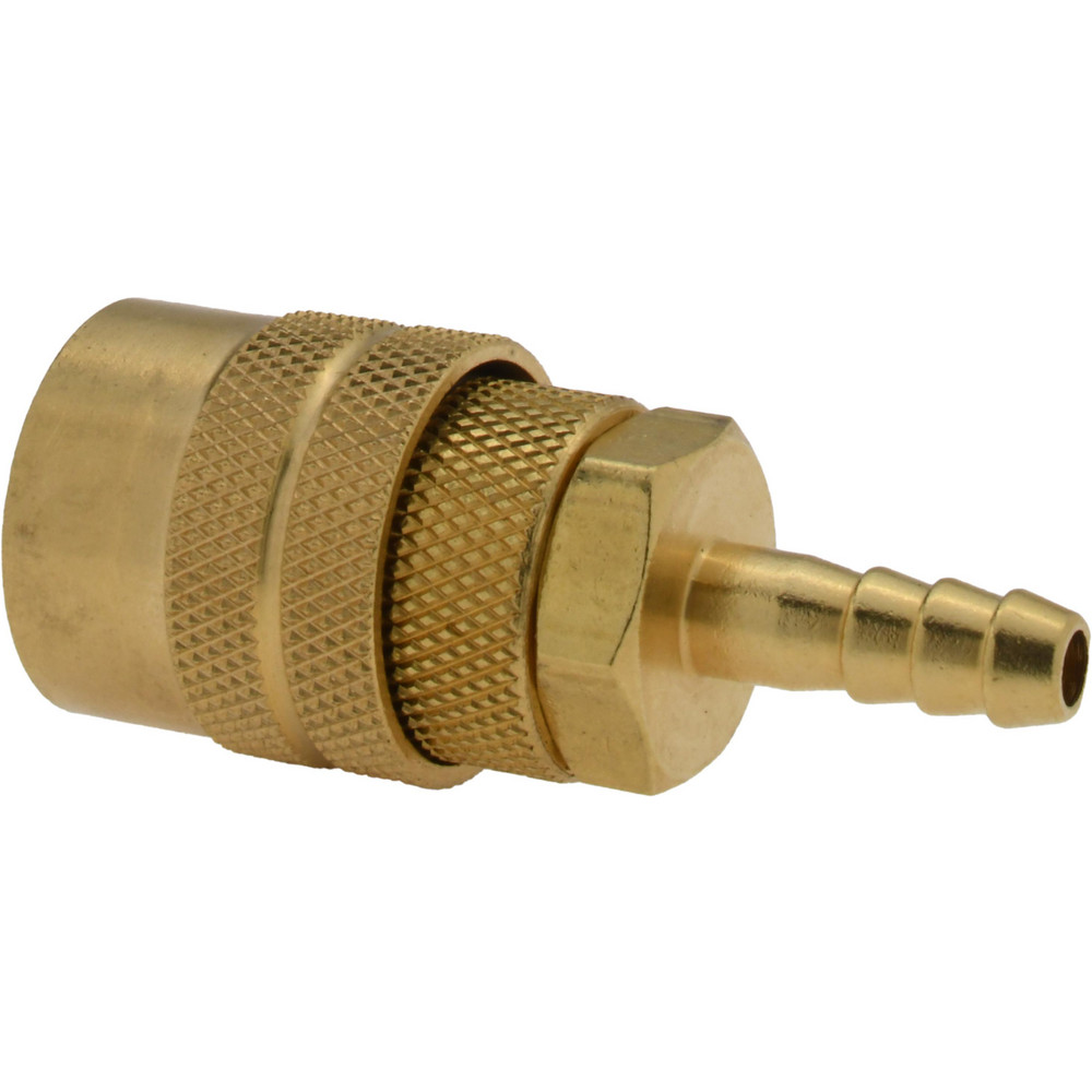 Value Collection Pneumatic Hose Coupling: 1/4" Body Dia, Industrial Interchange - 2312592511