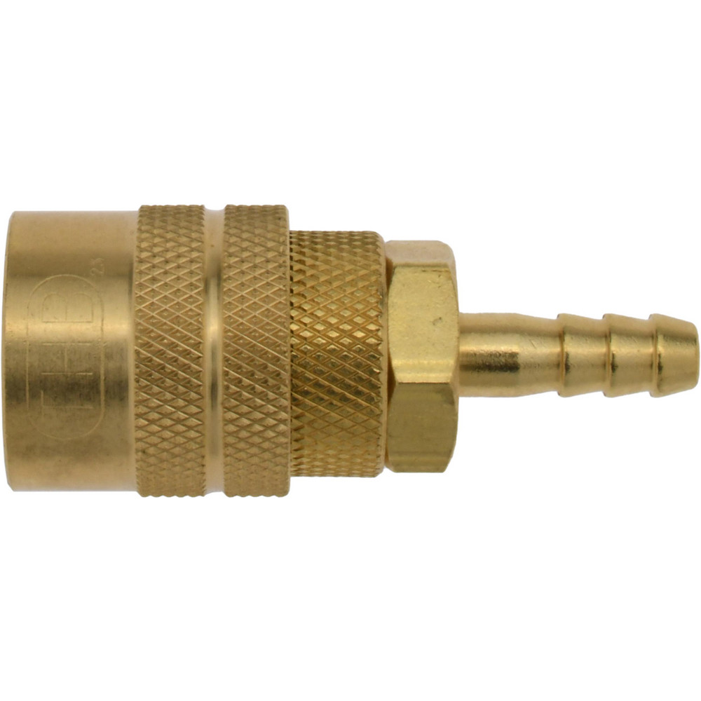 Value Collection Pneumatic Hose Coupling: 1/4" Body Dia, Industrial Interchange - 2312592511