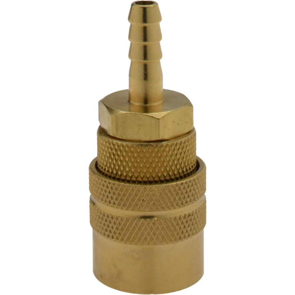 Value Collection Pneumatic Hose Coupling: 1/4" Body Dia, Industrial Interchange - 2312592511