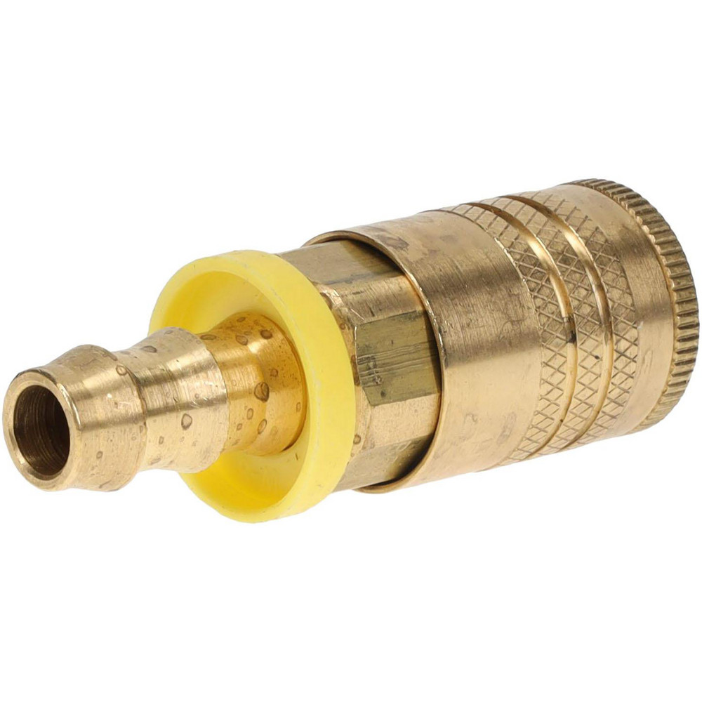 Parker Pneumatic Hose Coupling: 1/4" Body Dia, ARO Interchange - B50-5BP