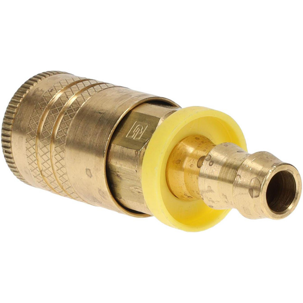 Parker Pneumatic Hose Coupling: 1/4" Body Dia, ARO Interchange - B50-5BP