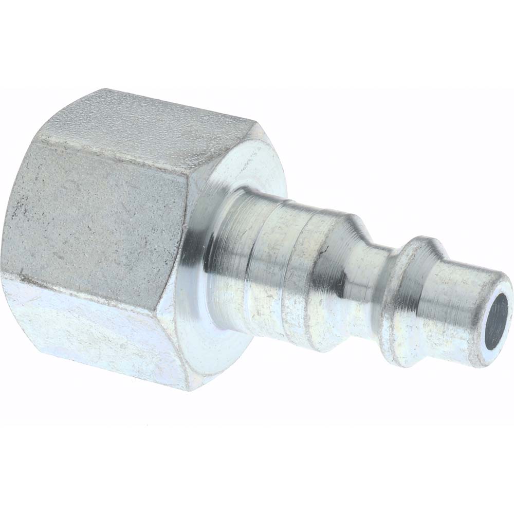 Legris Pneumatic Hose Coupling: 3/8" Thread, 1/4" Body Dia, Industrial Interchange - 9415U06 18