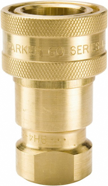 Parker Hydraulic Hose Valve Fitting: 1", 1", 2,000 psi - VHC16-16F