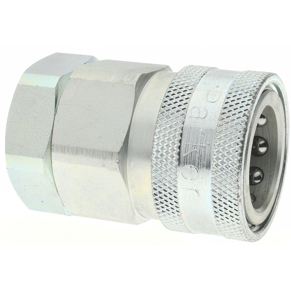 Parker Hydraulic Hose Valve Fitting: 1", 1", 2,000 psi - VHC16-16F