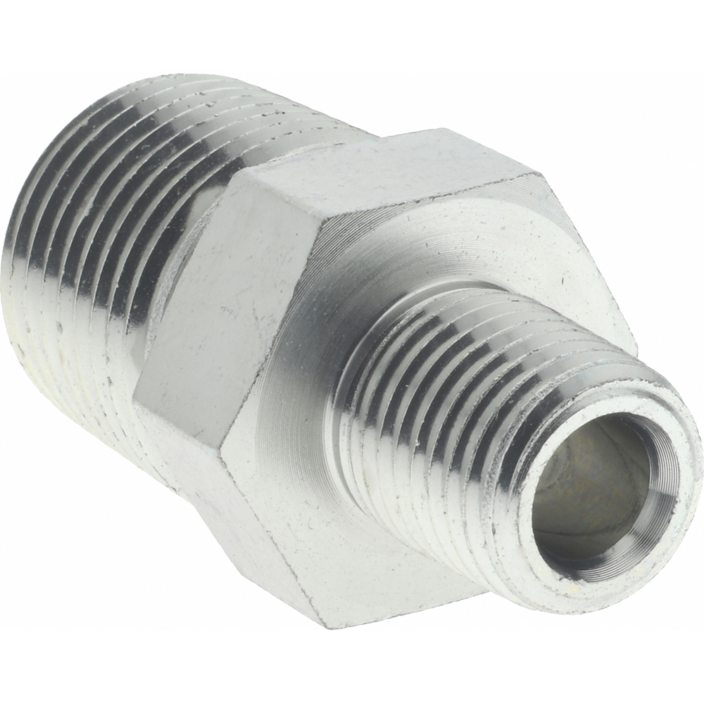 Parker Industrial Pipe Hex Plug: 1/2 x 1/4" Male Thread, MNPTF - 1/2 X 1/4 FF-S