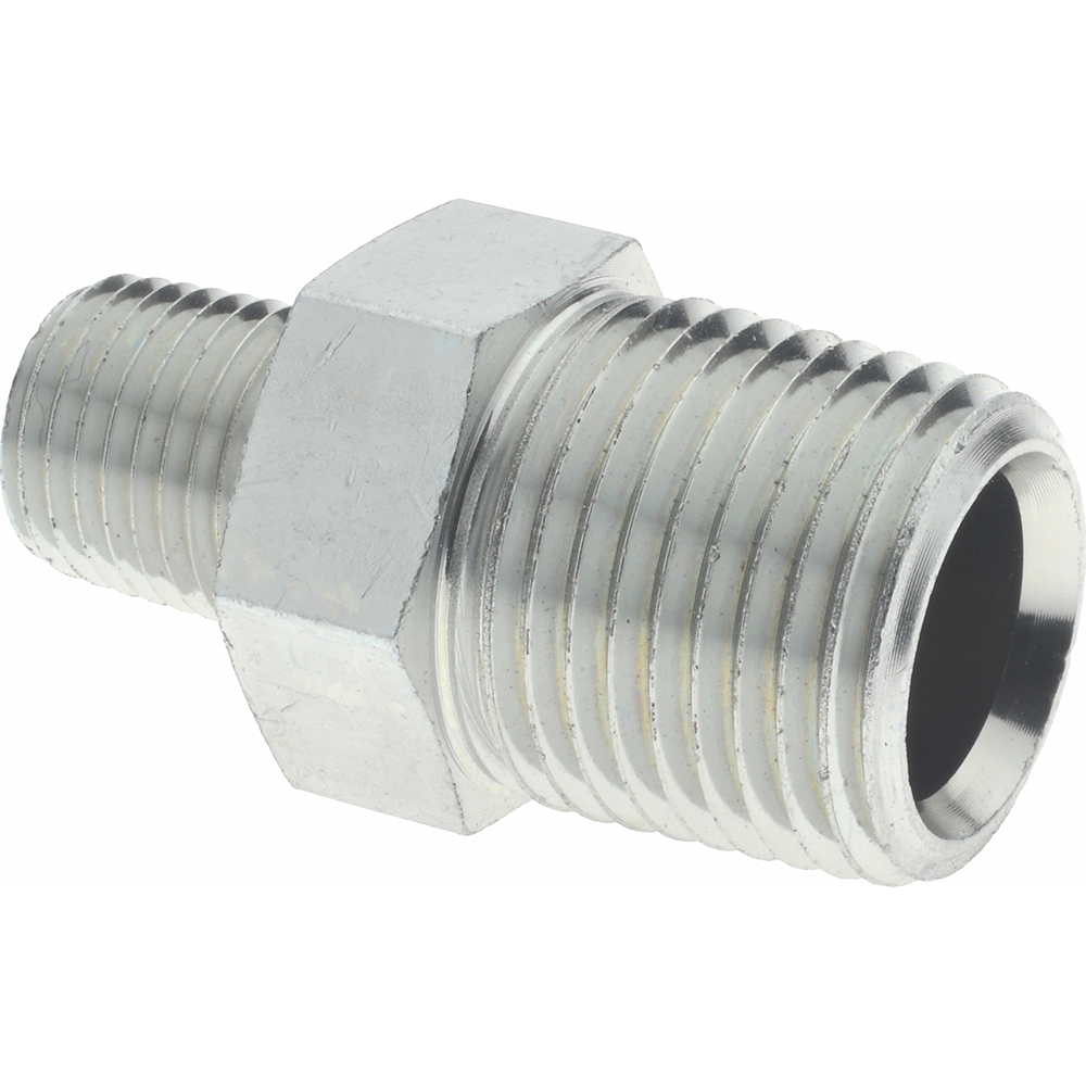 Parker Industrial Pipe Hex Plug: 1/2 x 1/4" Male Thread, MNPTF - 1/2 X 1/4 FF-S