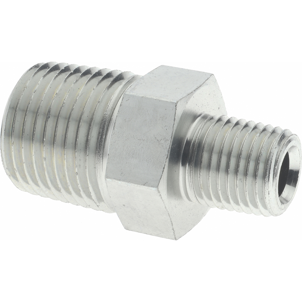 Parker Industrial Pipe Hex Plug: 1/2 x 1/4" Male Thread, MNPTF - 1/2 X 1/4 FF-S