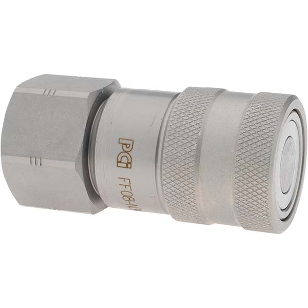Parker Hydraulic Hose Coupler: 16 mm, 1-11-1/2, 3,000 psi - BDPQ-00056