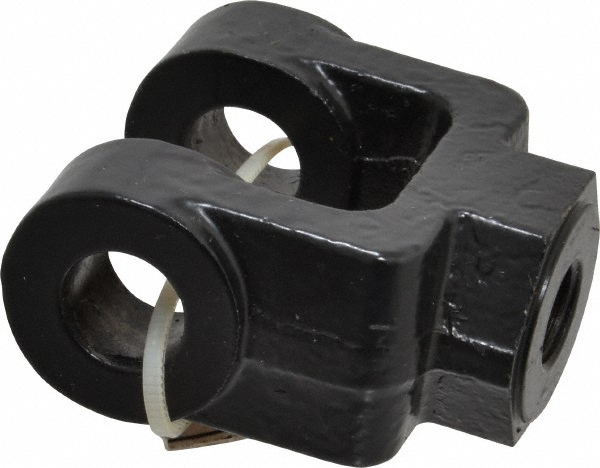 Parker Pneumatic Hose Coupling: 1/4-18, 1/4" Body Dia, Schrader Twist-Lock Interchange - TL-251-4MP