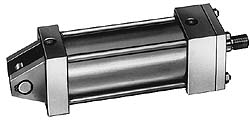 Parker Pneumatic Hose Coupling: 1/4-18, 1/4" Body Dia, Schrader Twist-Lock Interchange - TL-251-4MP