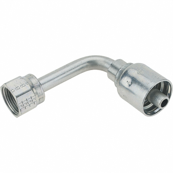 Parker Hydraulic Hose Female Seal-Lok Swivel 90 ° Elbow: 6 mm - BD-1J143-8-6-1