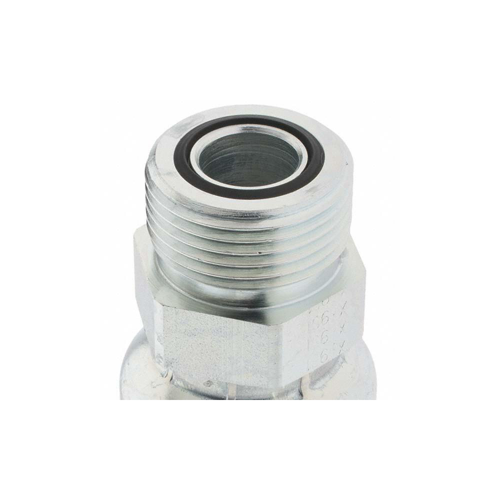 Parker Hydraulic Hose Male ORFS Swivel Fitting: 0.75" ID, 12 mm, 3/4" - BD-1J0431212-1
