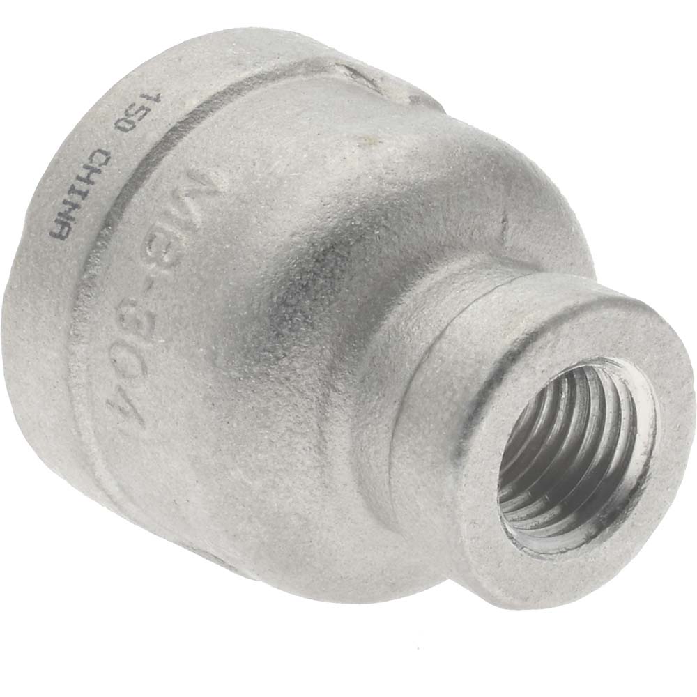 Merit Brass Pipe Reducer: 3/4 x 1/4", 304 Stainless Steel - K412-1204