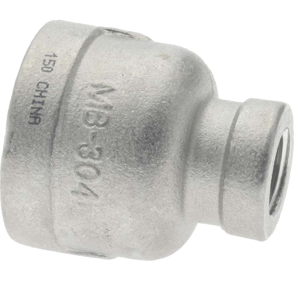 Merit Brass Pipe Reducer: 3/4 x 1/4", 304 Stainless Steel - K412-1204