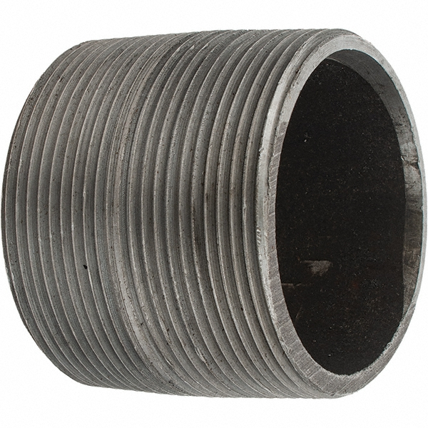 Value Collection Galvanized Pipe Nipple: 3", 2-5/8" Long, Schedule 40, Steel - NG11001