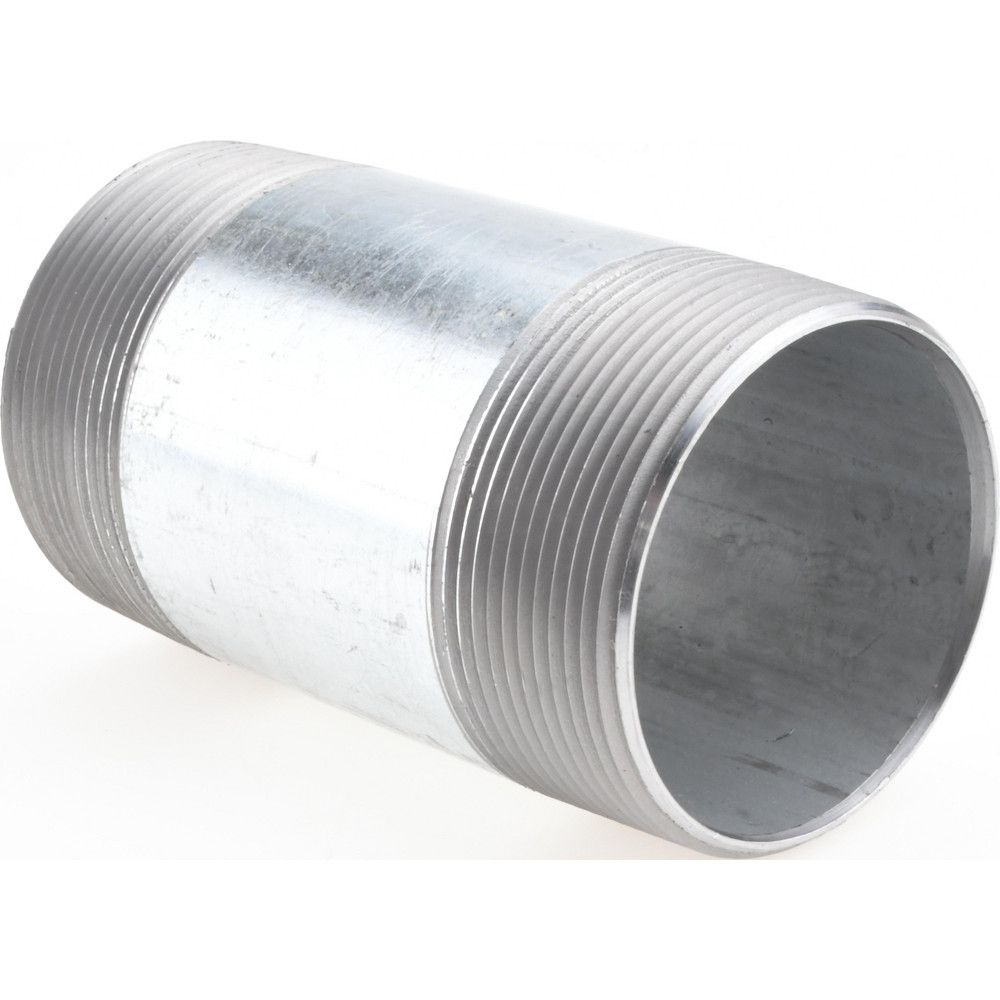 Value Collection Galvanized Pipe Nipple: 3", 2-5/8" Long, Schedule 40, Steel - NG11001