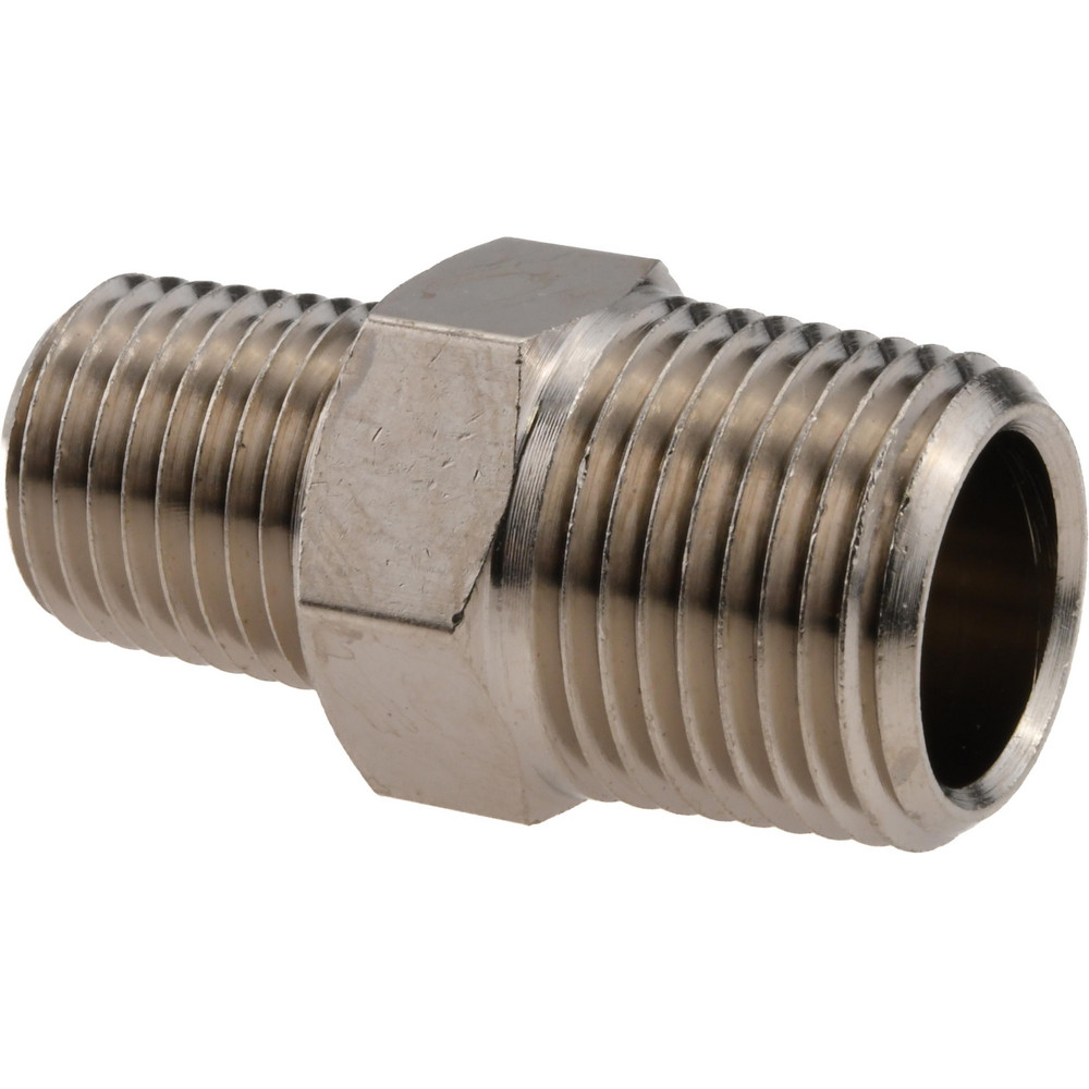 USA Industrials Brass Pipe Fitting: 3/8 x 1/4" Fitting - ZUSA-PF-10219